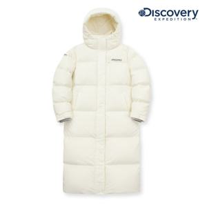 [디스커버리] 아이보리 여성 반슬리 다운 롱 패딩 DWDJ8F046-IVS