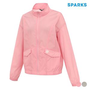 [스팍스]여성 심플 로고 하프넥 집업 바람막이 점퍼 SP1LJB003