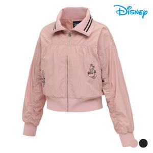 [디즈니골프]여성 아트웍 셔링 크롭 집업 점퍼 DP1LJP002