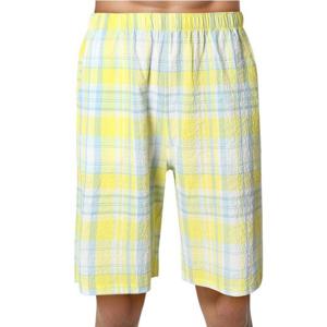 [비비안(언더웨어)]50수 혼방 선염 PU 체크 이지웨어 남성 하의-BS(EZ2924B)