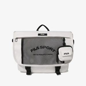 M 휠라크로스백 KQC FS3BCG1003X-CRM 시그니처 스몰 메신저백