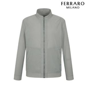 [페라로밀라노] 베이직 블루종 점퍼 L/그레이 AMSFOJN20132