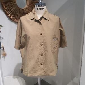 르피타 HC06 스트링  포켓 셔츠(베이지) L252USH656