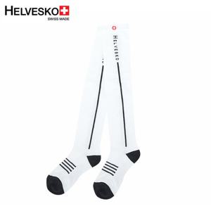 [헬베스코] 라인 포인트 골프 골프양말 니삭스(화이트)