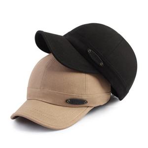 [디꾸보]숏챙 패치 포인팅 절개 볼캡 모자 HN840NE