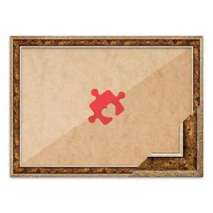 아트박스/퍼즐사랑 퍼즐액자 51x73.5 고급형 앤틱골드