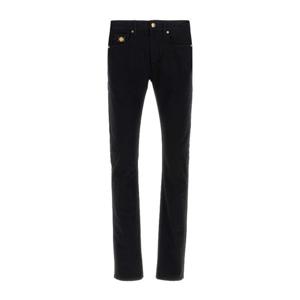 베르사체 블랙 5포켓 슬림 핏 진 10190501A13682 1D040