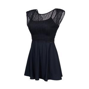 [레노마수영복]여성 시스루 커버업 모노키니 블랙 RN-LS2F512-BK