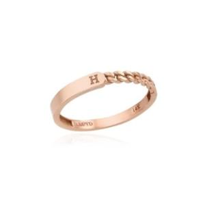 [로이드] 반꼬임 이니셜 14K/18K 반지 LRS19049G