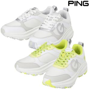 골프양말증정_PBS 여성 메쉬 배색 로고 골프화 621E1SE052