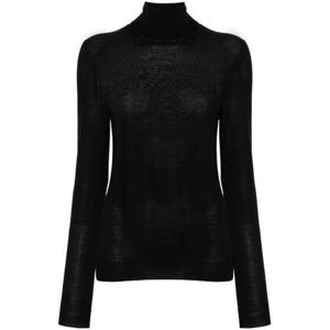 생로랑 카산드라 터틀넥 스웨터 800713 Y76HF 1000 Black