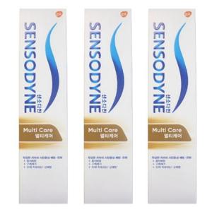 센소다인 멀티케어 치약 100g 3개 시린이 대용량 센서티브