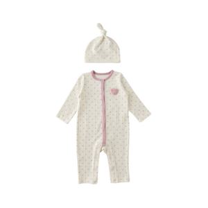 밍크뮤HB(PK)쁘디하트JQD우주복(35A7004104) 신생아내복 출산선물 모자