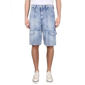 Isabel Marant 로고 패치 카고 쇼츠 SH0046A1H32H 30LU TP944998029