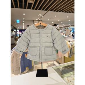 [블루독베이비] 25 FW(민트)윔라이트 경량 웰론 점퍼(45A1911302) 백일 돌 선물 간절기 조카 유아 공용 (45