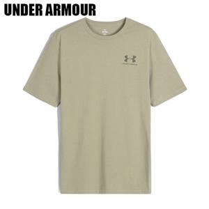 [언더아머] 남성 스포츠스타일 레프트 체스트 반팔티 1326799-302