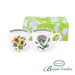 [포트메리온]로우 머그 0.4L 2p(E세트)(BG)+쇼핑백동봉