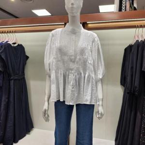 수스 HC04 스모킹 차이나 블라우스 S252BBL757