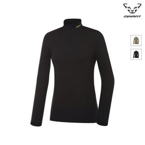 [다이나핏] (택가 89,000원) 블랙 여성 BLAST (블라스트) 하이넥 긴팔티 YWU23223Z1