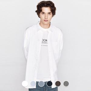 [지오다노/본사] 045901 포플린 긴팔 셔츠