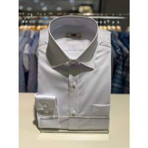 닥스셔츠 일반핏 노케어 화이트 솔리드 긴소매 (DLA3SHDL101A1)
