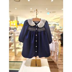 [타티네쇼콜라]TC)GE안나스모킹원피스 (2025년 FW신상) TTOWOE073N