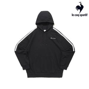 [르꼬끄] 남녀공용 유니 선데이 루즈핏 후드 QQ323LHD92_BLK