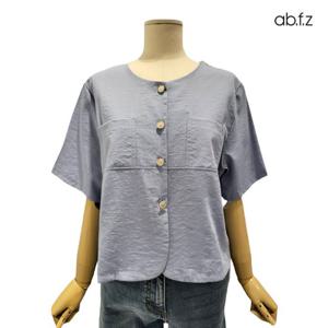 [에이비에프지]큐티 포켓 포인트 반팔 트위드 재킷 APZ3ZJ02H