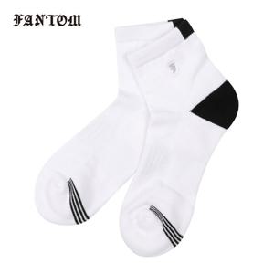 [팬텀] 남성 배색 포인트 단목 양말