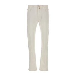 야곱코헨 화이트 스트레이트 파이브 포켓 진 JURQR004S3848L1 W