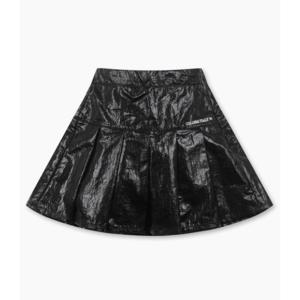 [베네통키즈]25FW-샤이니 크랙 플리츠 스커트/QASK08541