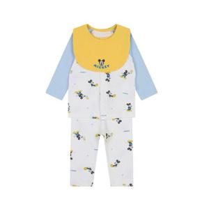 [디즈니베이비]미키별골지오픈내의(턱받이)(BLUE)_79S117607