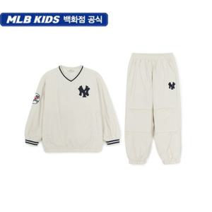 스트릿 베이직 쿠퍼스 로고 우븐 맨투맨세트 뉴욕양키스(7AS2B1156-50CRS)