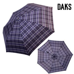 [닥스(우양산)]3단 자동 우산 닥스체크2 UPA002C