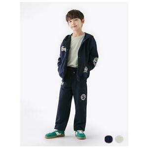 [타미힐피거칠드런2] 바시티 그래픽 스웨트 팬츠 T42F6PPC400BT1 3T 16세