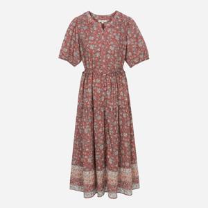 [써스데이아일랜드][여성]보더 플라워 풀오픈 원피스(T256MOP140W)