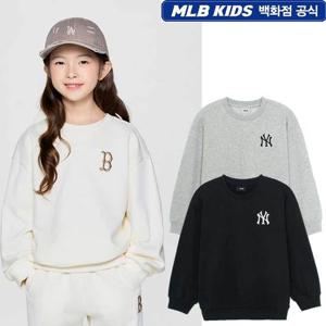 MLB키즈 베이직 스몰로고 맨투맨 뉴욕양키스 7AMTB1654