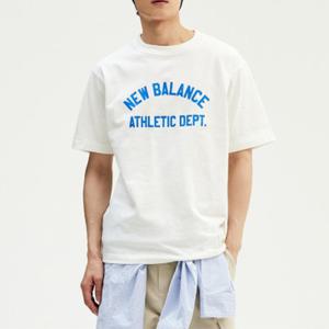 뉴발란스반팔티 TQK NBNEE2S021-10 MT41514 공용 에슬레틱 반팔티 (SEMI-OVER FIT)