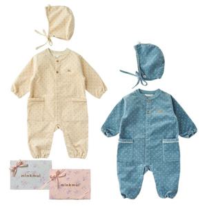 M밍크뮤D 25FW 아미띠에뮤뮤SET우주복 2종 택1 보넷모자세트 (35A706750102)