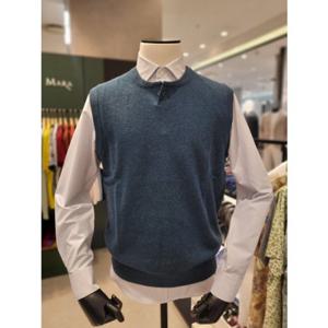 [카운테스마라] 울 100 라운드 니트베스트 (CSTY3C2301E0)