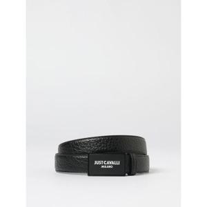 저스트까발리 가죽 벨트 79QA6F10ZSB28 899 Black