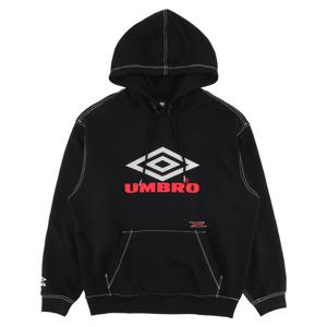 엄브로 크리스피 타슬란 후드티셔츠 UQ321CHD91BLK