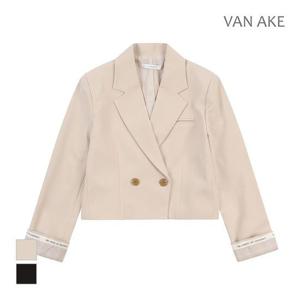 [반에이크]MARIO크롭 투버튼 자켓_VB34JKQ302Z
