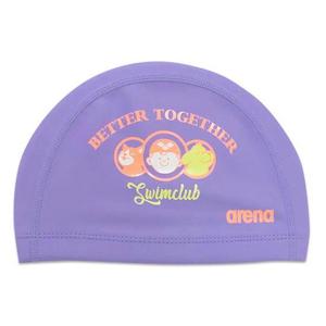 아레나 아동용 실리콘 코팅 수모 수영모 K72480 PPL
