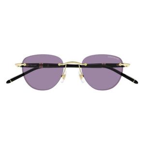 몽블랑 선글라스 MB0412S 002 GOLD BLACK VIOLET
