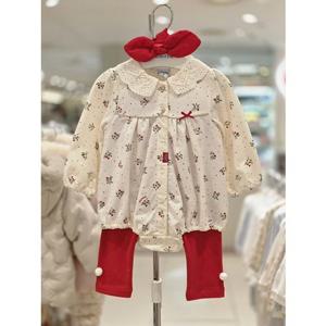 [압소바 의류] 루비 우주복세트(헤어밴드) (A2722301)