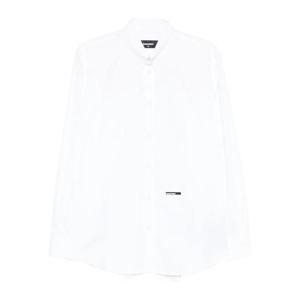 25 FW 디스퀘어드2 로고 디테일 코튼 셔츠 S74DM0953S36275 TP442017246