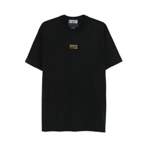 25 FW 베르사체진스꾸뛰르 골드톤 장식 반소매 티셔츠 79GAHT08CJ00T TP442705684