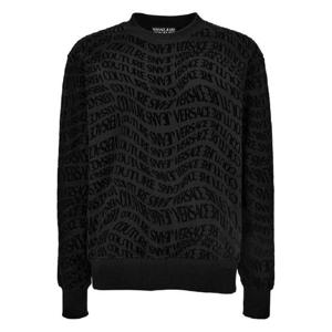 25 FW 베르사체진스꾸뛰르 로고 프린트 스웨트셔츠 79GAI3R0FS199 TP442344425