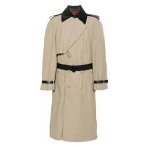 25 FW 지방시 레더 디테일 트렌치코트 BM01CW163R TP441937631